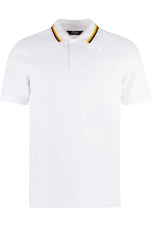 K-Way Polo con cuello a rayas