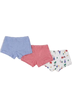 Petit Bateau Set de tres pantalones cortos estampados