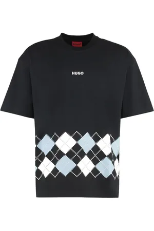 HUGO BOSS Camiseta Dulapo con motivo de rombos
