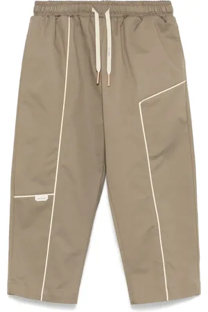 YES Pantalones con ribete en contraste