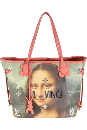 LOUIS VUITTON Bolso shopper Neverfull Jeff Koons Da Vinci MM