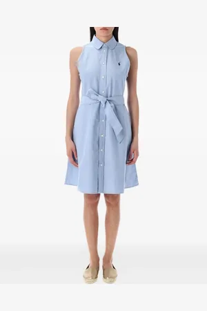 Ralph Lauren Vestido camisero con cinturón