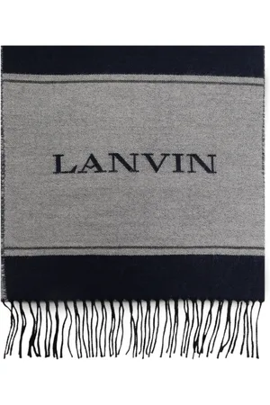 Lanvin Pañuelo con logo en jacquard