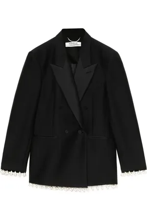 KIMHEKIM Blazer con detalle de perlas
