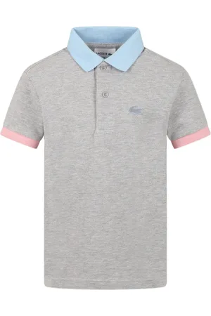 Lacoste Polo con diseño colour block