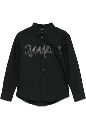 Dsquared2 Camiseta con logo brillante