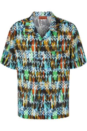 Missoni Camisa con motivo en zigzag