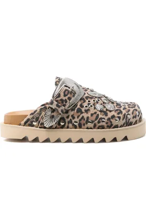 TOGA PULLA Mules Sabot metalizados