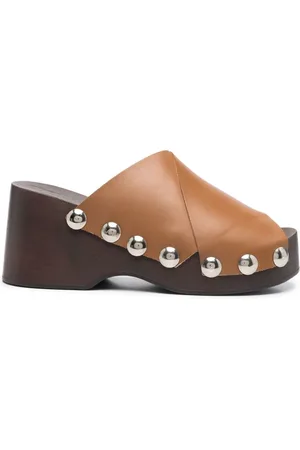 Ganni Sandalias abiertas con apliques