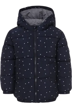 Petit Bateau Plumífero con estrellas estampadas