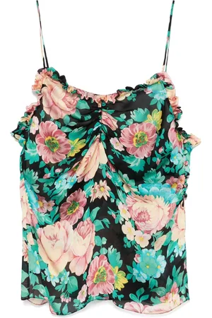 Chloé Top con motivo floral