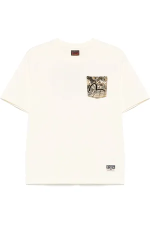 Evisu Camiseta Auspicious Cloud Embroidery