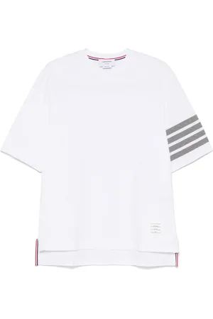 Thom Browne Camiseta con motivo 4-Bar