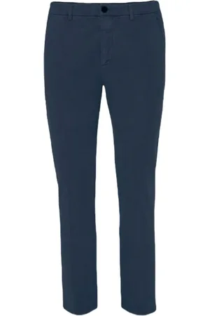 DEPARTMENT 5 Pantalones de algodón con diseño plano