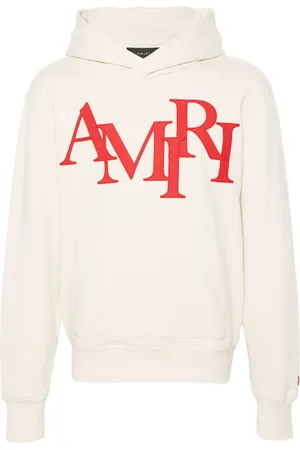 AMIRI Sudadera Staggered con logo y capucha