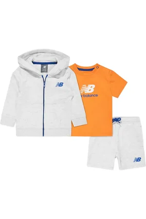 New Balance Set de chándal de tres piezas con logo estampado