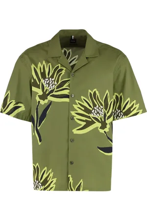 HUGO BOSS Camisa Lars con estampado floral