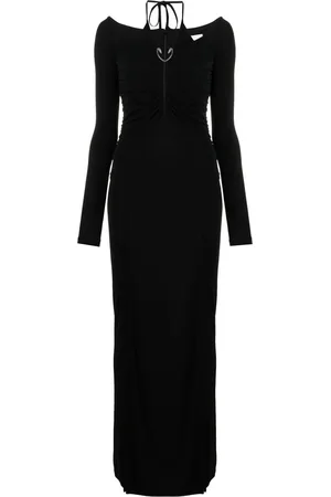 DION LEE Vestido de fiesta Mobious con abertura