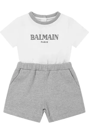Balmain Pelele con logo