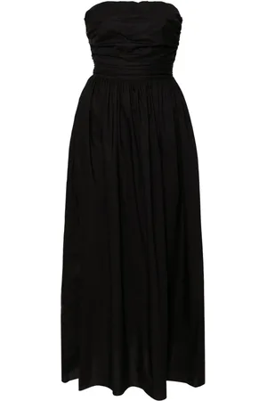 MATTEAU Vestido midi Aline palabra de honor