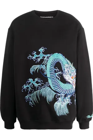 Maharishi Sudadera con motivo gráfico