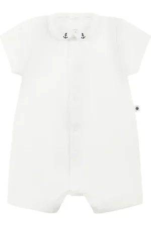 Petit Bateau Pelele corto de algodón