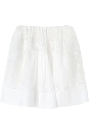 ERMANNO SCERVINO Minifalda con encaje valencienne
