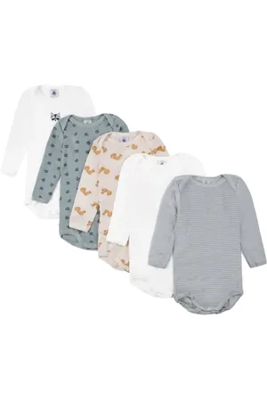 Petit Bateau Body de algodón de una sola manga