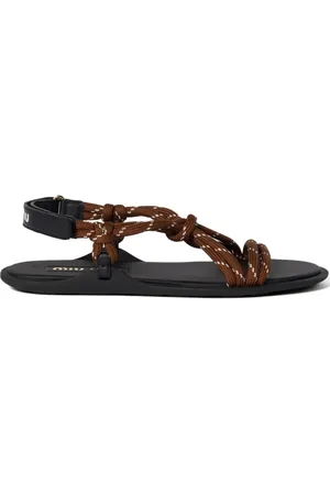 Miu Miu Sandalias Rivière con nudo