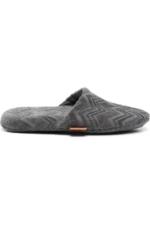 Missoni Slippers tejidos en zigzag