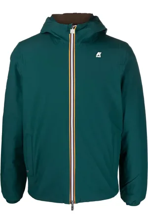 K-Way Chaqueta con capucha y aplique del logo