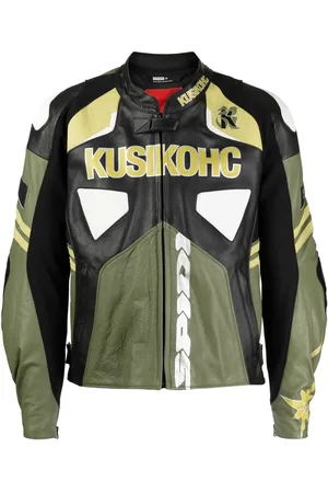 Kusikohc Chaqueta Spidi con logo estampado