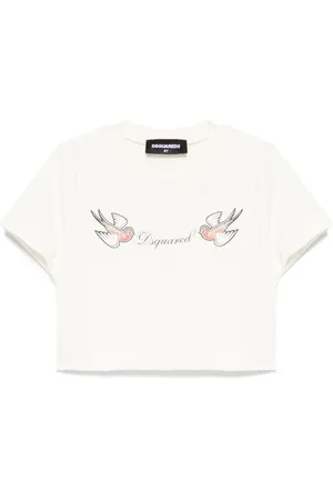 Dsquared2 Camiseta con pájaros estampados