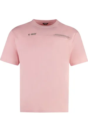 K-Way Camiseta de algodón con cuello redondo