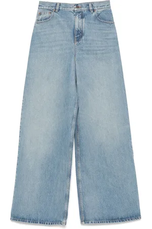 Chloé Vaqueros con parche del logo