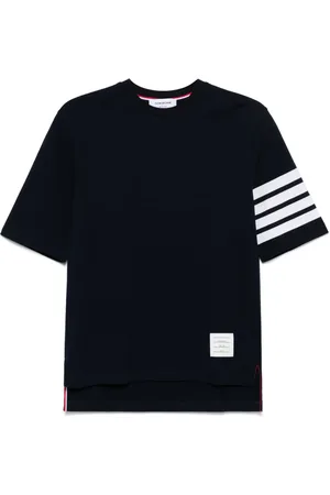 Thom Browne Camiseta con motivo 4 Bar