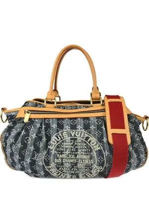 LOUIS VUITTON Bolso shopper Monogram Denim Cabas Raye 2006