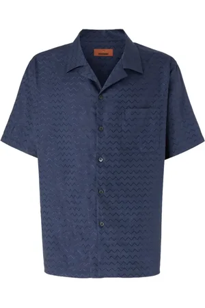 Missoni Camisa con motivo en zigzag