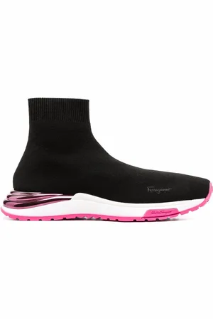 Salvatore Ferragamo Zapatillas estilo calcetín