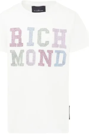John Richmond Camiseta con aplique del logo