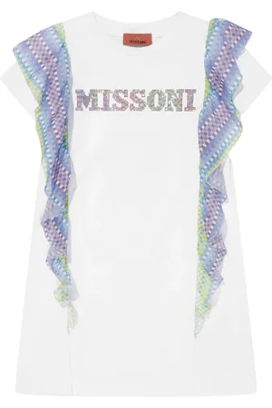 Missoni Vestido con logo y cristales