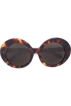 Linda Farrow Gafas de sol con montura de diseño ancho