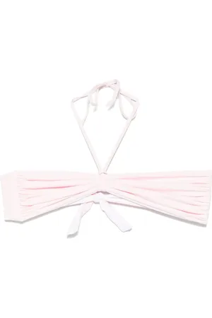 FISICO Top de bikini estilo bandeau