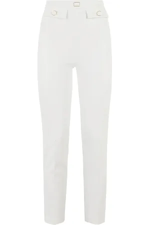 Elisabetta Franchi Pantalones con placa del logo