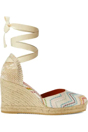 Missoni Alpargatas con motivo en zigzag