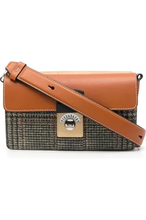 Maison Margiela Bolso de hombro con panel a cuadros