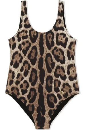 Dolce & Gabbana Bañador con estampado de leopardo