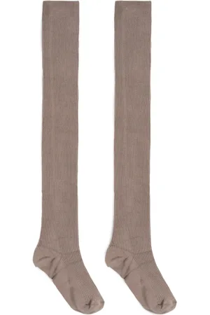 LEMAIRE Calcetines de canalé por la rodilla