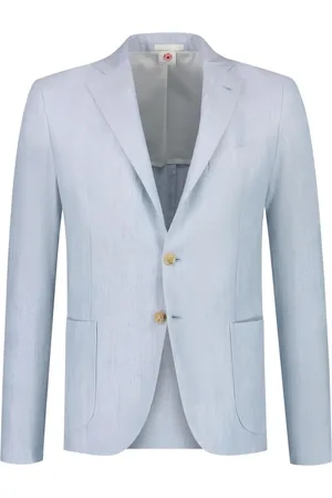 LUIGI BORRELLI NAPOLI Blazer con motivo de espiga