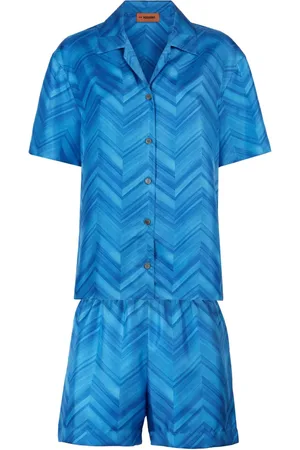 Missoni Pijama con motivo en zigzag